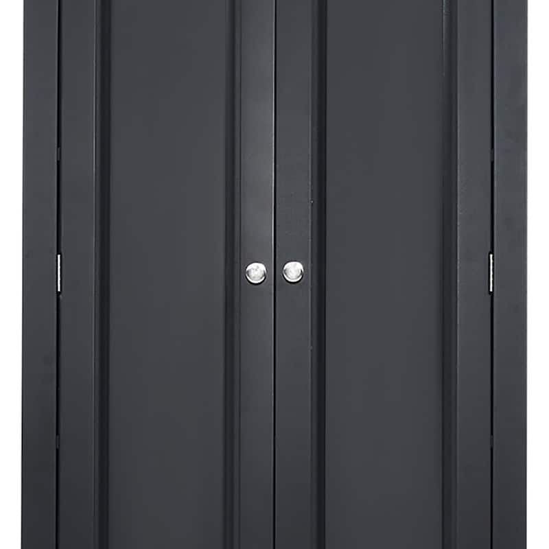 Minimalist Standard Freestanding Bathroom Tall Storage Cabinet with a Cabinet and 3 Drawers