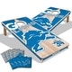 preview thumbnail 1 of 5, Detroit Lions NFL 2x4 Cornhole Board Set Include Carrying Case