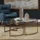 preview thumbnail 5 of 3, Uttermost Rhea Two Piece Metal Frame Nesting Coffee Table Set with
