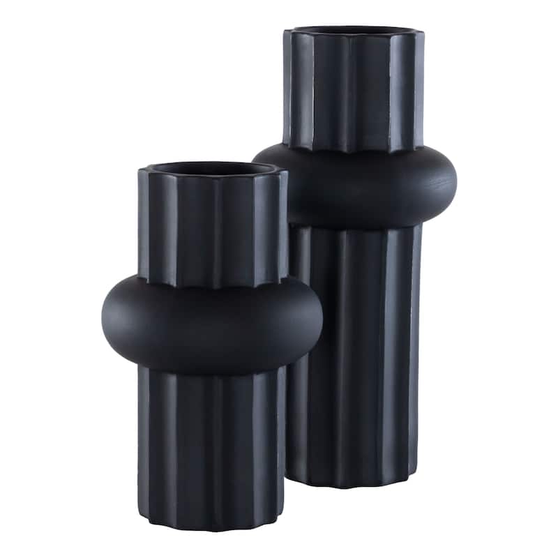 SAFAVIEH Home Croix Ceramic Vase -Set of 2