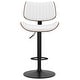 preview thumbnail 17 of 26, WYNDENHALL Annie Mid Century Modern Adjustable Bar Stool - 20.5"D x 19.7"W x 36.22 - 44.09 "H
