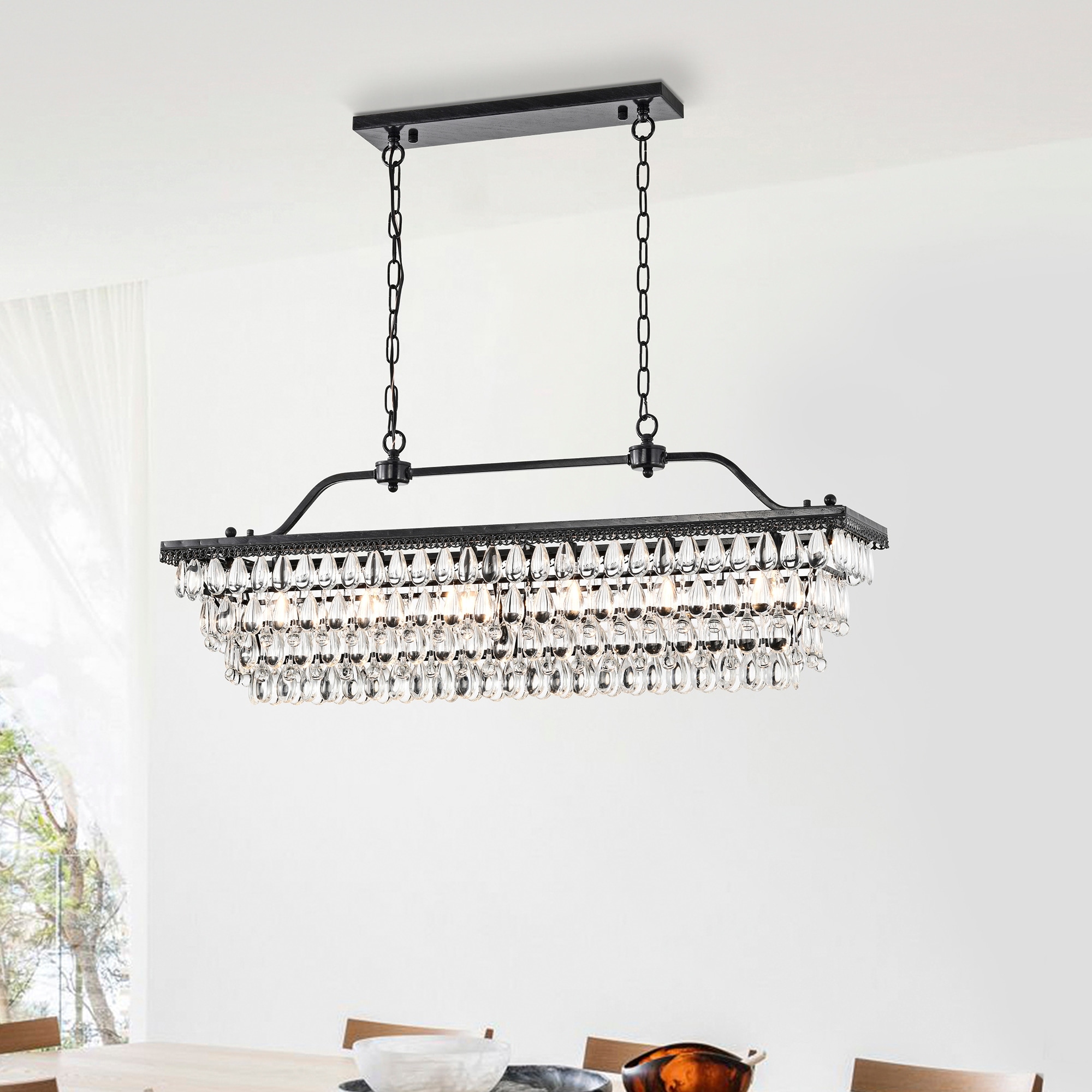 Edvivi 6 deals light chandelier