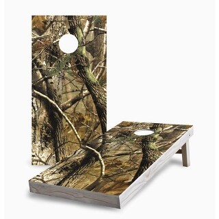 Deer Camo Cornhole Game (Choose Wraps or Boards)