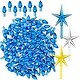 preview thumbnail 1 of 5, Ceramic Christmas Tree Replacement Lights 108 Blue Bulbs 3 Stars Blue - Acrylic