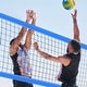 preview thumbnail 7 of 13, Portable Professional Outdoor Volleyball Net Set with Adjustable Aluminum Poles, Winch System, Pump