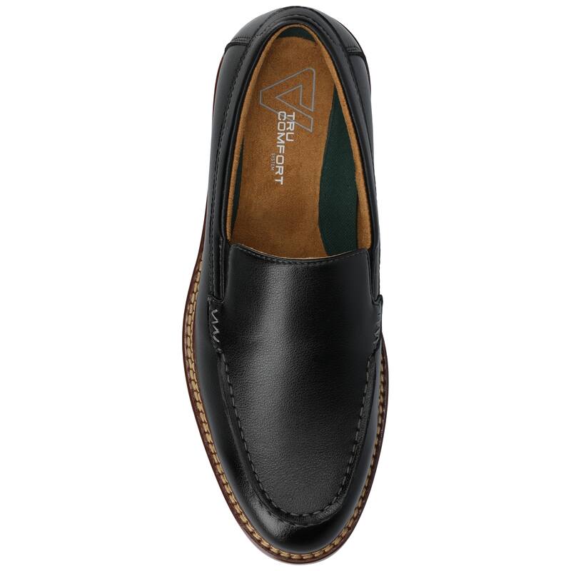 Vance Mens Oneal Medium and Wide Width Slip-on Hybrid Casual Venetian Loafer Dress Shoe