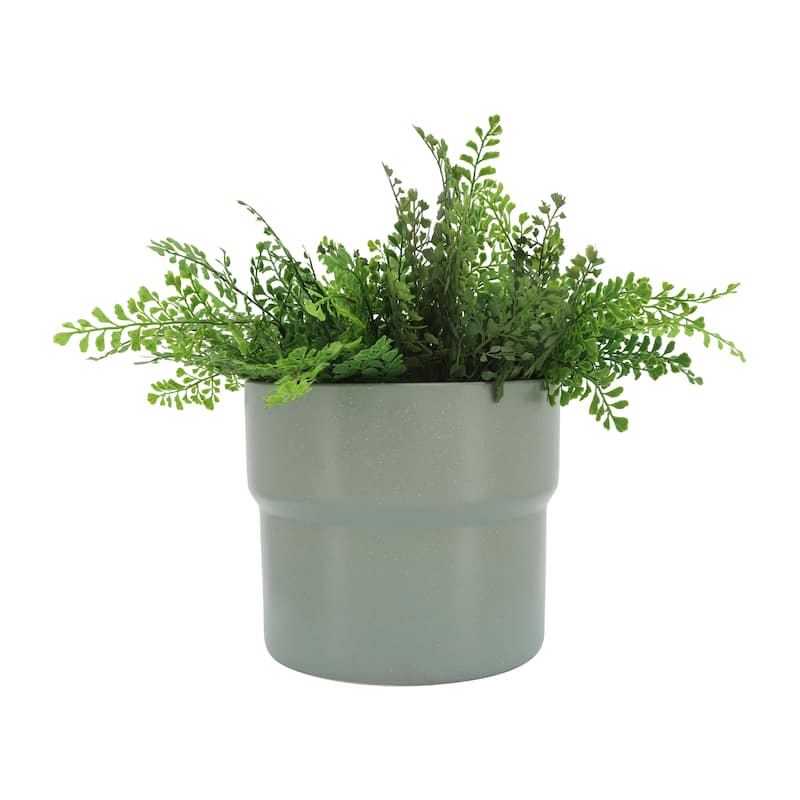 Sagebrook Home Mushroom Set of Three Ceramic Planters - 10" x 10" x 9"