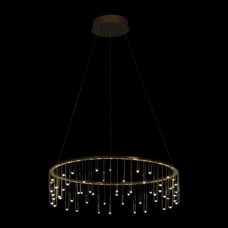 Golden Lighting 5461-26 Lucerna 26" Wide Ring Chandelier