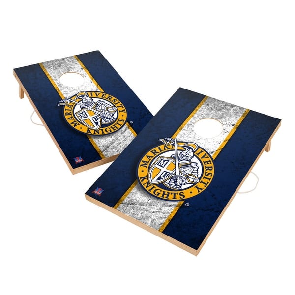 slide 2 of 5, Vintage Marian Knights Regulation 2x4 Cornhole Set