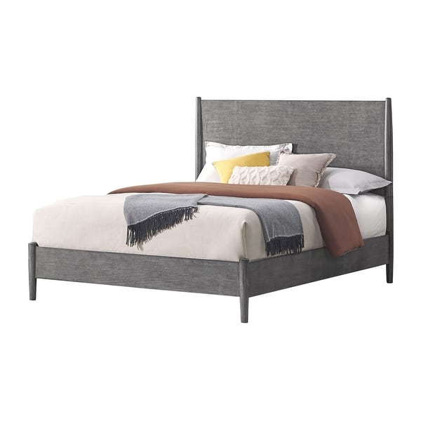 Mid-Century Modern Panel Bed - Bed Bath & Beyond - 36097583