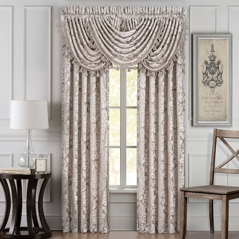 J. Queen New York Bel Air Sand Window Panel Pair