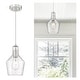 preview thumbnail 18 of 20, 1-Light Adjustable Kitchen Pendant Light Brushed Nickel