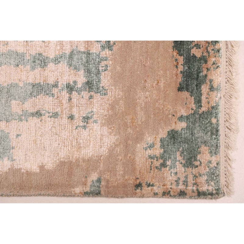 ECARPETGALLERY Hand-knotted Legacy Brown Silk, Wool Rug - 8'11 x 12'2