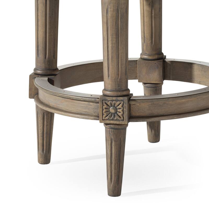 Maven Lane Pullman Backless Swivel Kitchen Stool