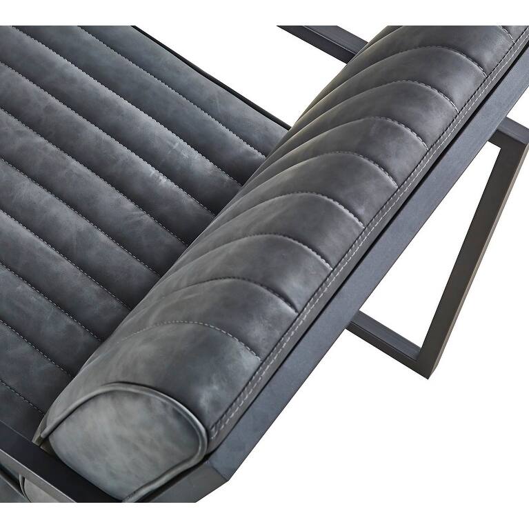 Modern design high quality PU+ steel armchair，for Kitchen, Dining, Bedroom, Living Room