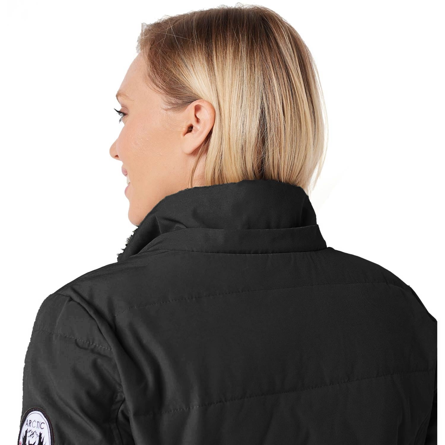 arctic expedition women's quilted down coat