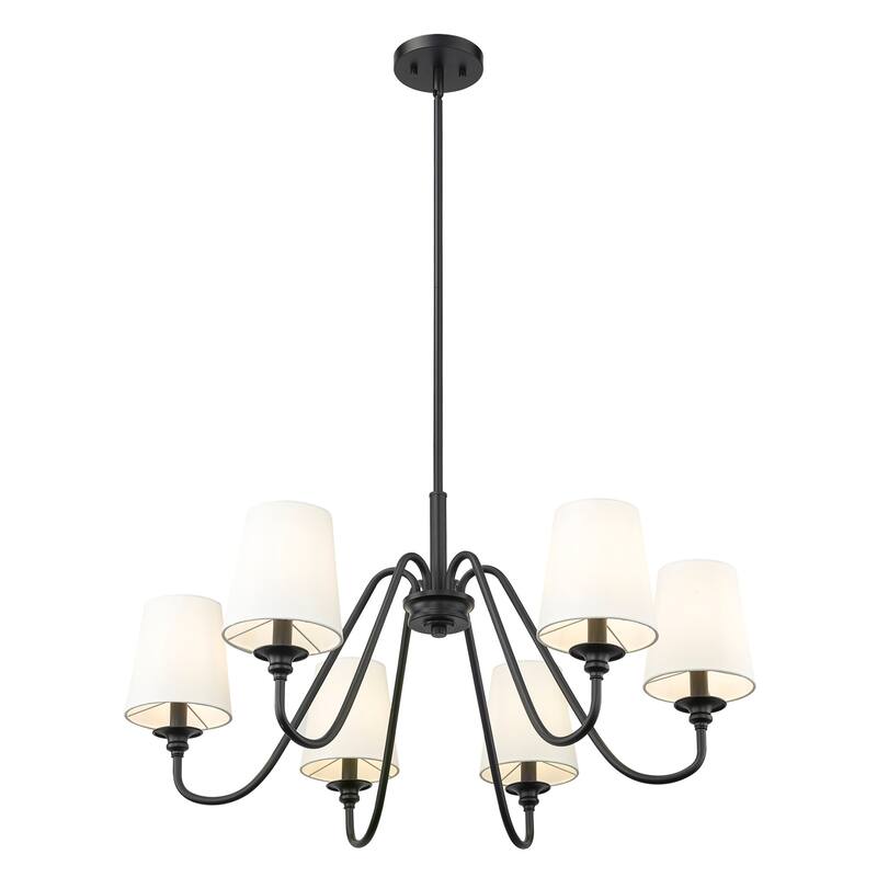 Z-Lite 7509-6-32 Gianna 6 Light 32" Wide Chandelier