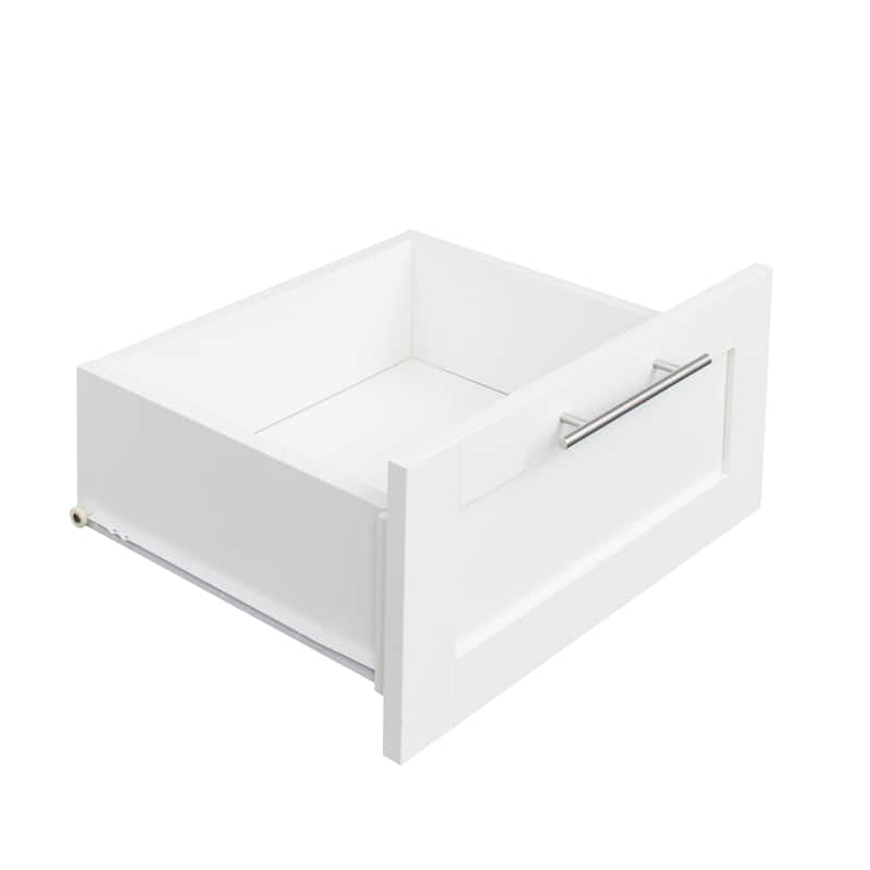 GDF Studio - Ryanne Modern MDF Wardrobe and Storage Cabinet with Drawers and Doors