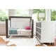 preview thumbnail 5 of 8, Milk Street True Convertible Crib Brown/White