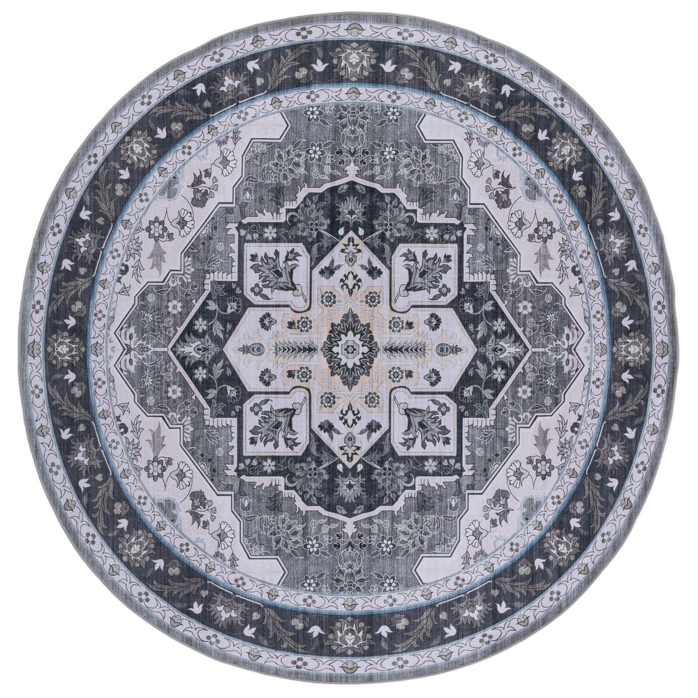SAFAVIEH Tucson Ethna Transitional Machine Washable Rug.