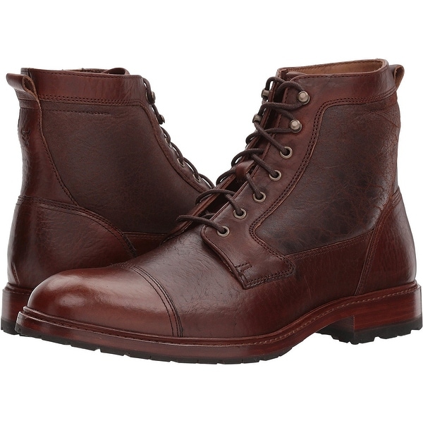 trask lowell cap toe boot