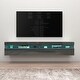 preview thumbnail 16 of 16, Strick & Bolton Mikli Modern Wall-mounted Floating TV Stand