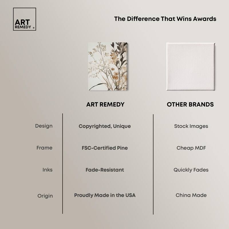 Meadow's Murmur I Canvas by Art Remedy, Gallery Wrapped