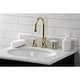 preview thumbnail 19 of 23, Kingston Brass Governor 8 in. Widespread Bathroom Faucet