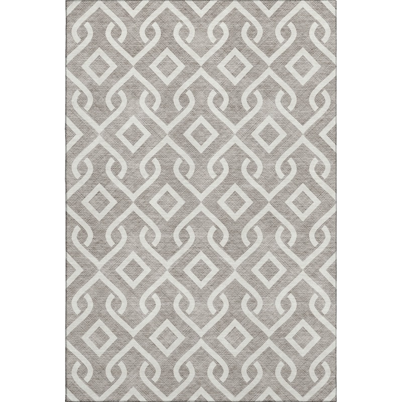 Premium Washable Super Soft Modern Medallions Mayfield Rug