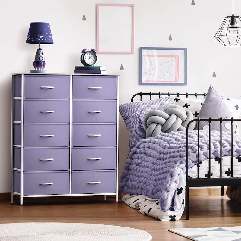 Dressers for Bedroom with 10 Drawers, Chest of Drawers for Bedroom