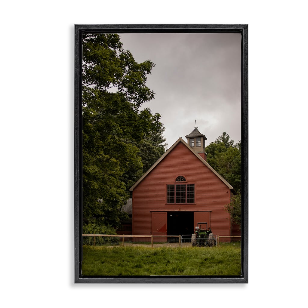 Stupell Traditional Tractor & Farmhouse Framed Floater Canvas Wall Art Design By Aaron Matheson