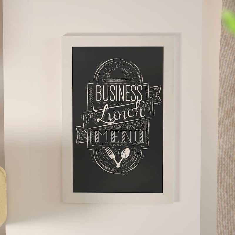Wall Mounted Magnetic Chalkboard