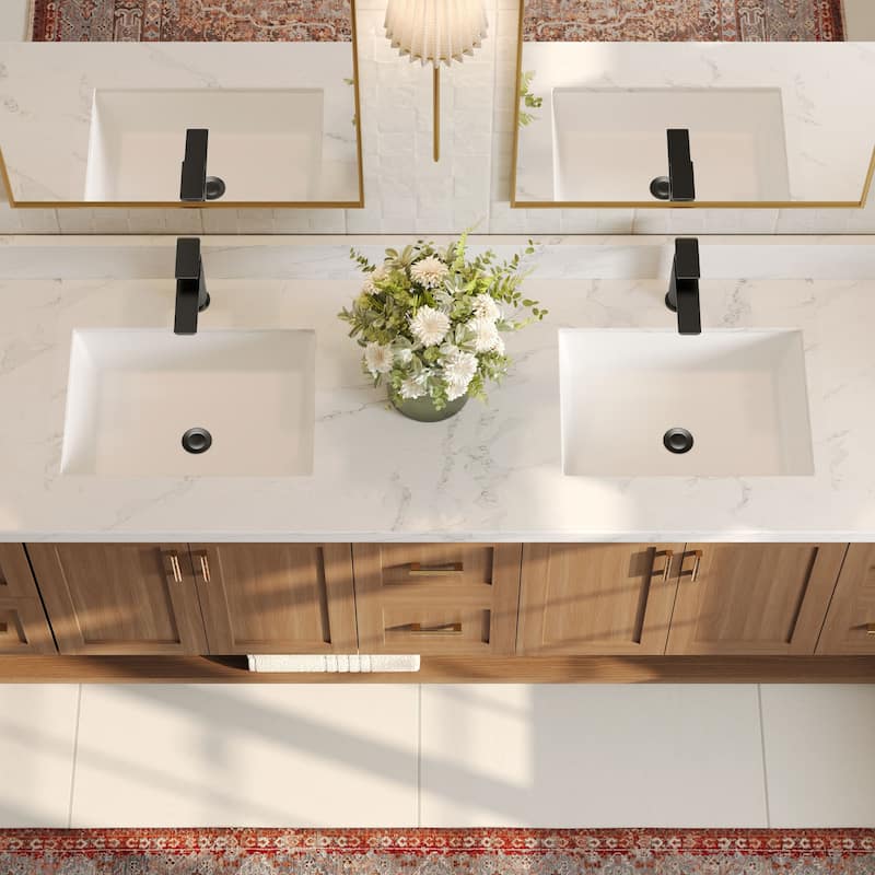 GRANDJOY Modern Single Handle Bathroom Faucet