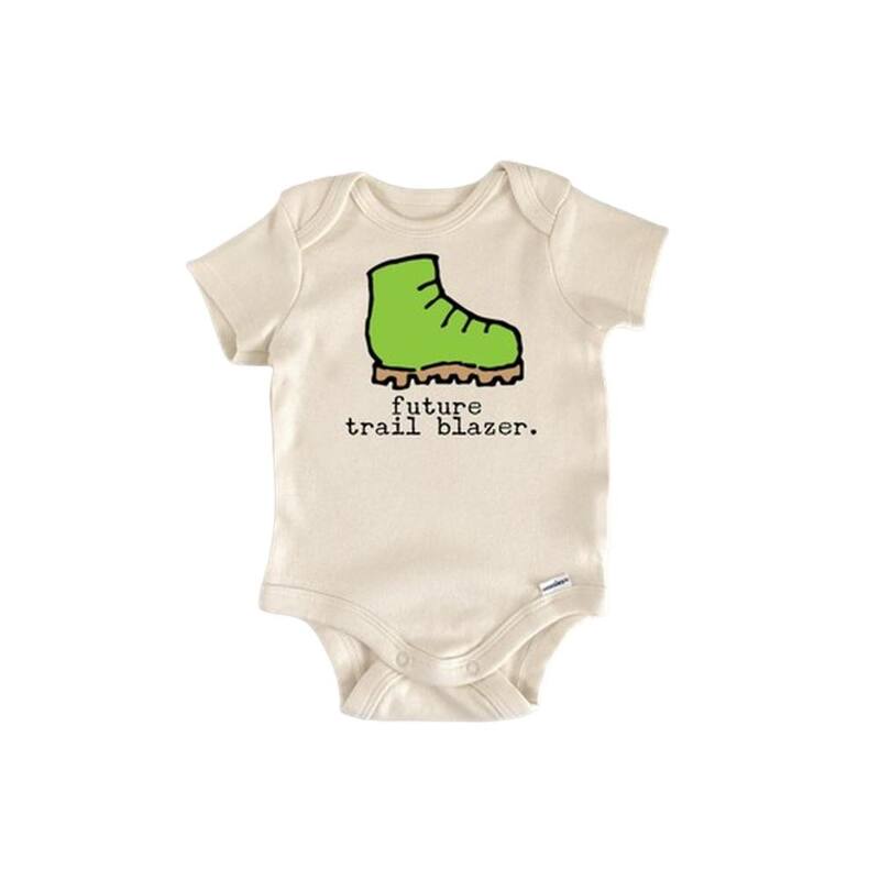 Mountain Hiking - Baby Boy Girl Clothes Infant Bodysuit Funny Cute Newborn