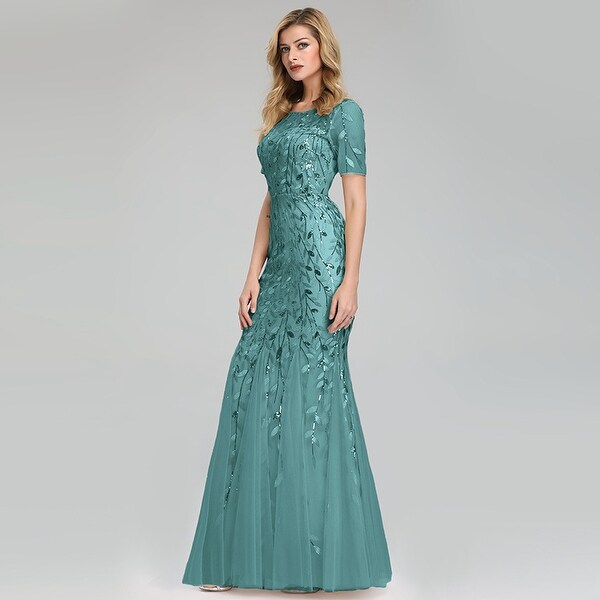 ever pretty green dress