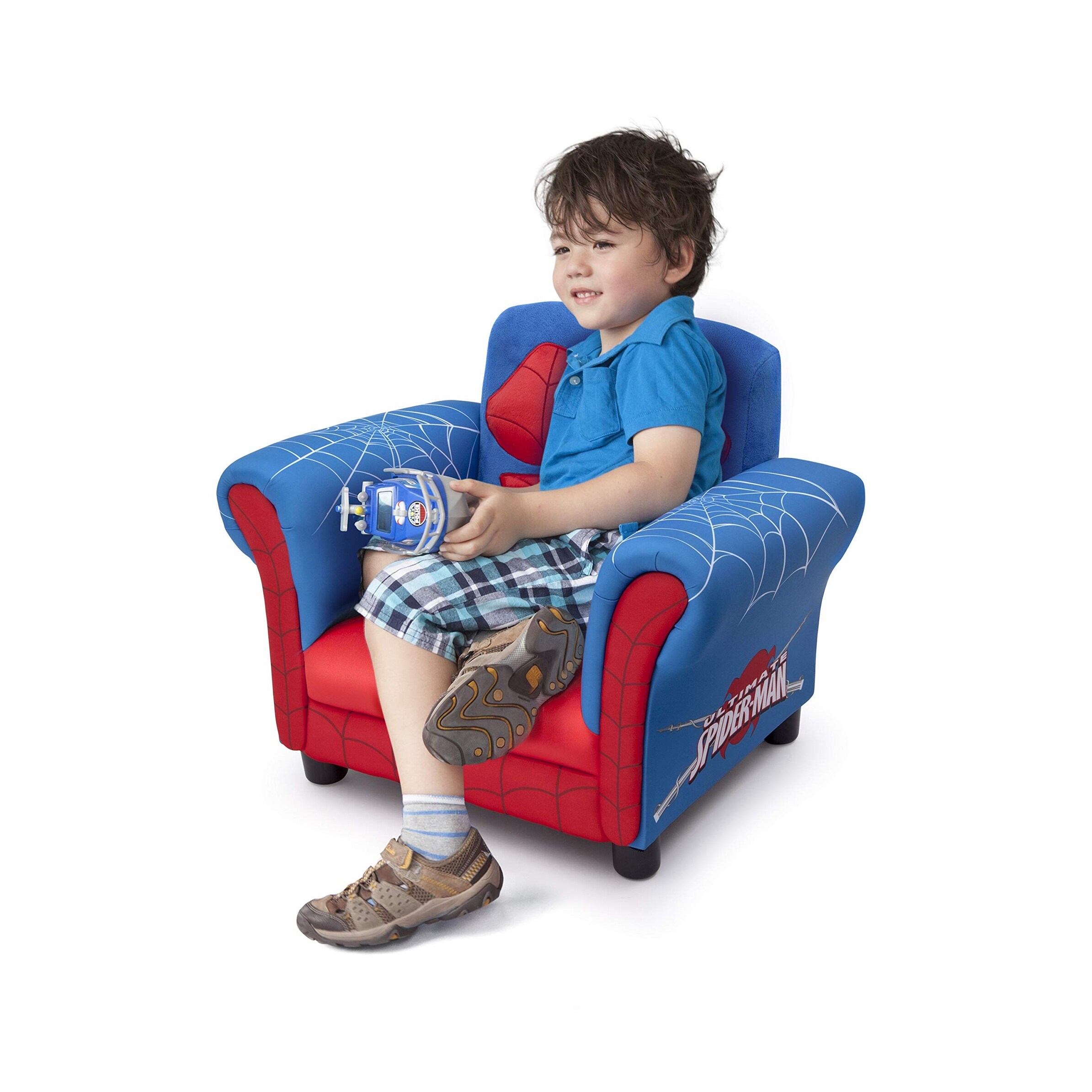Spider man upholstered sale chair