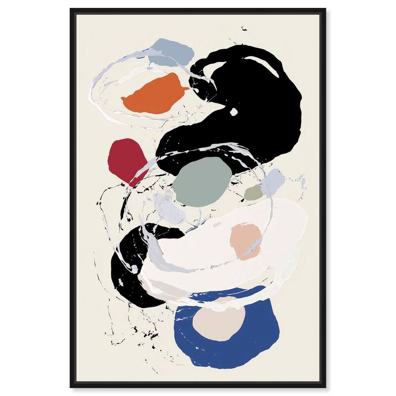 Dalio II Canvas by Art Remedy - Black - 16" x 24"