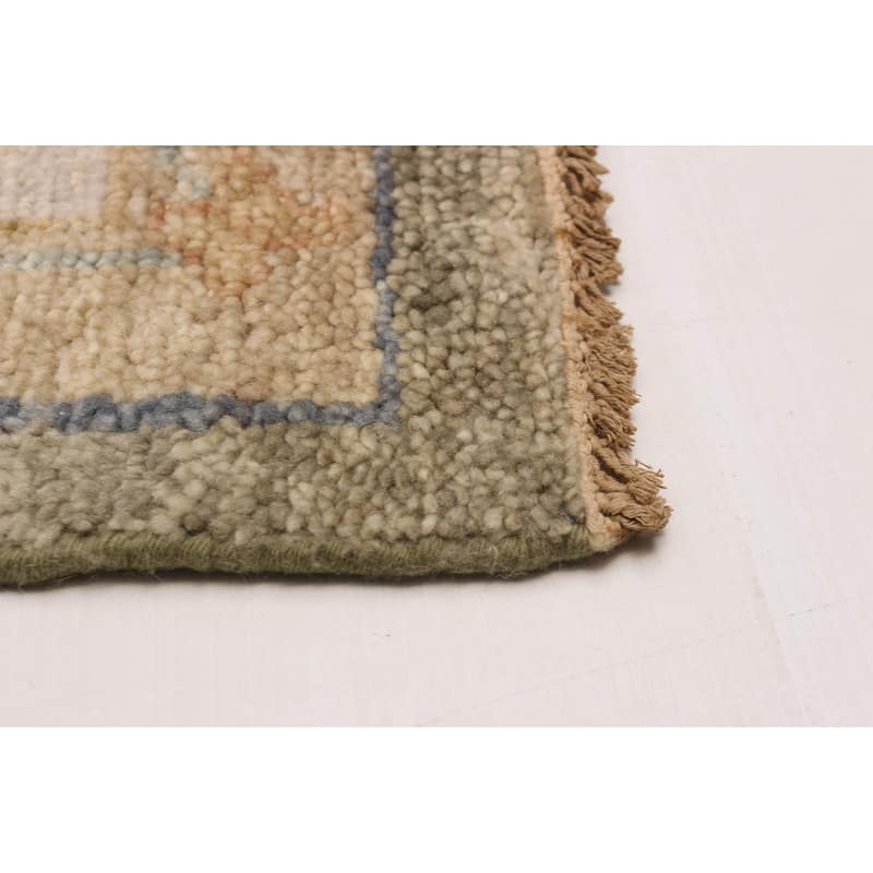 ECARPETGALLERY Hand-knotted Jules Serapi Taupe Wool Rug - 10'0 x 13'9