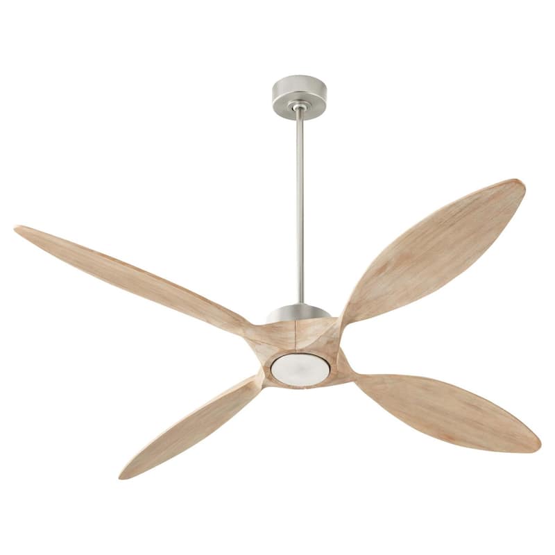 Quorum International 28664 Papillon 66" 4 Blade Indoor Ceiling Fan - Satin Nickel