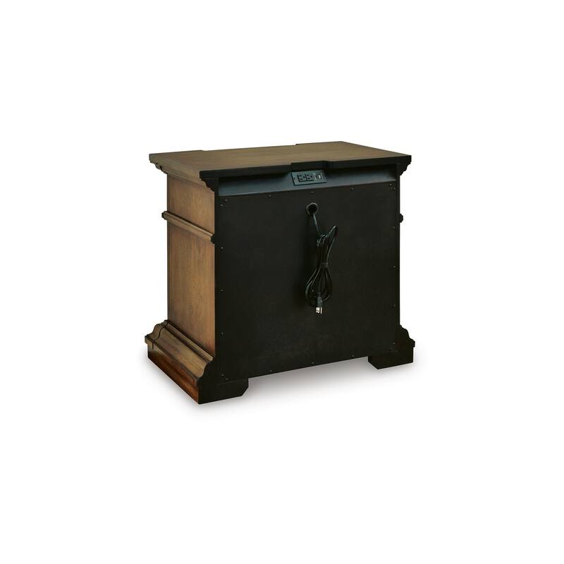 Signature Design by Ashley Thoridan Brown Nightstand