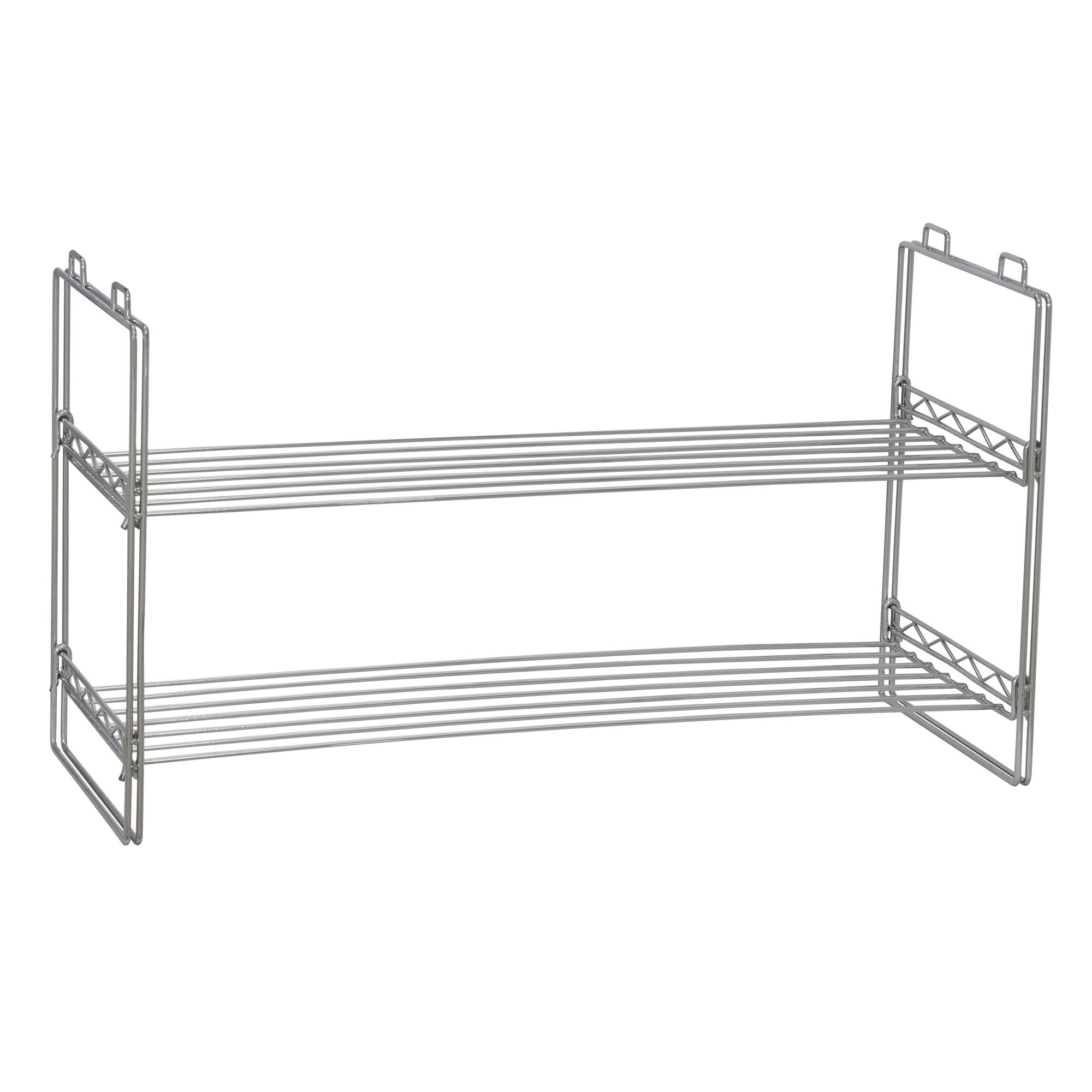 Household Essentials Stackable 2-Tier Shoe Rack Bed Bath