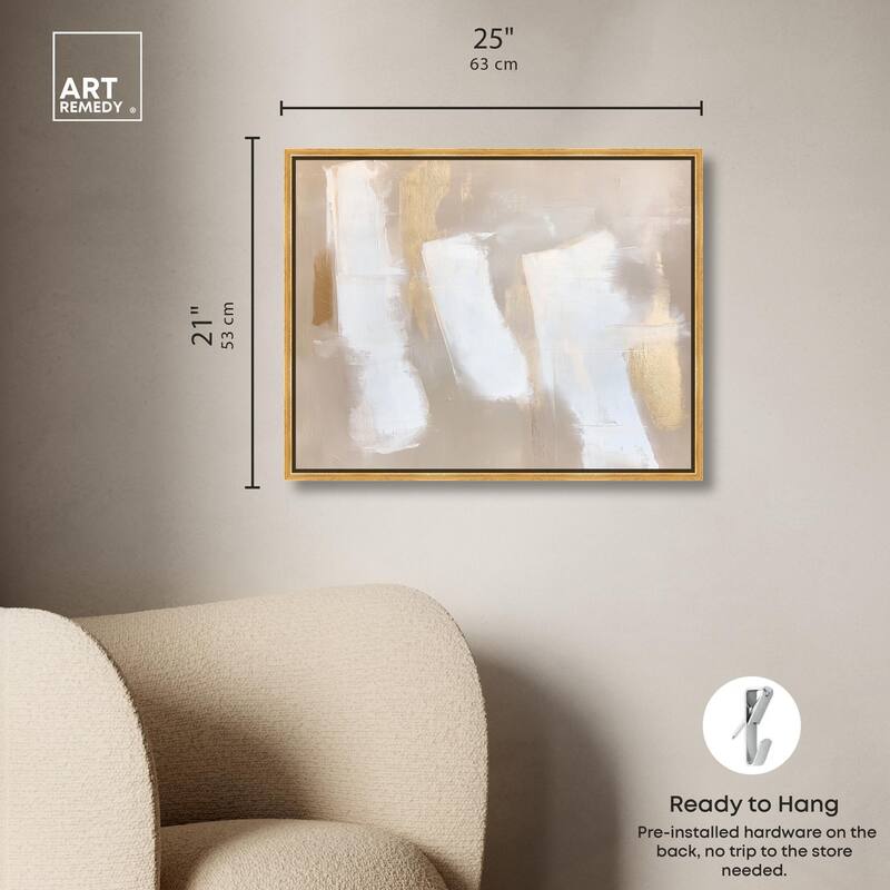 Reduced to Form I Canvas by Art Remedy