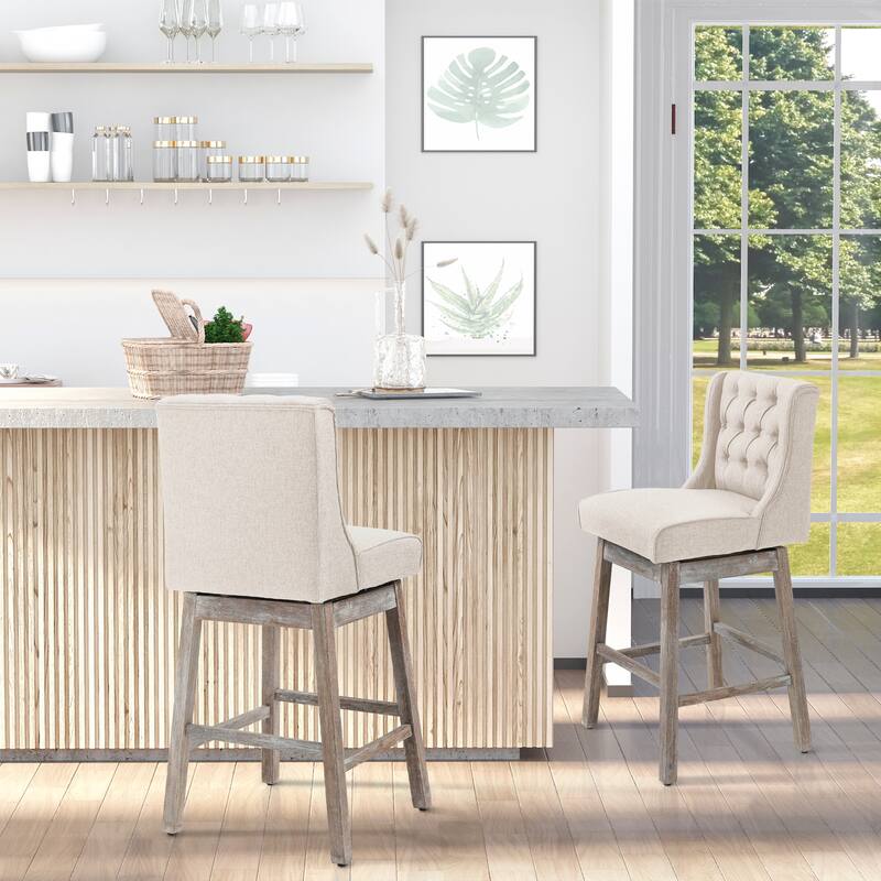 Bar Height Bar Stools Set Of 2