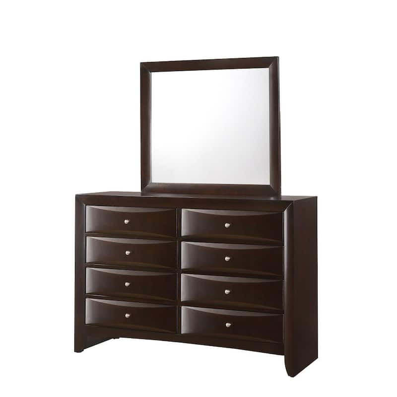 Captain's Bed Solid Wood Extra Storage Drawers Wooden Bedroom 5pc Set