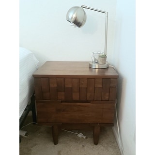 Carson Carrington Tessuto 2-drawer Night Stand