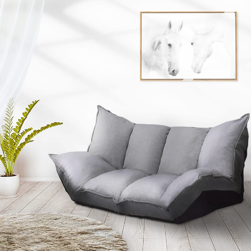 Cute Lazy Sofa Futons Sets Folding Sofa Bed Adjustable Sofa TV Floor Couch