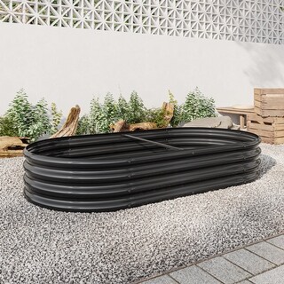 2 Pack City Pickers Replacement Mulch Cover, 20" X 24" Black Planter