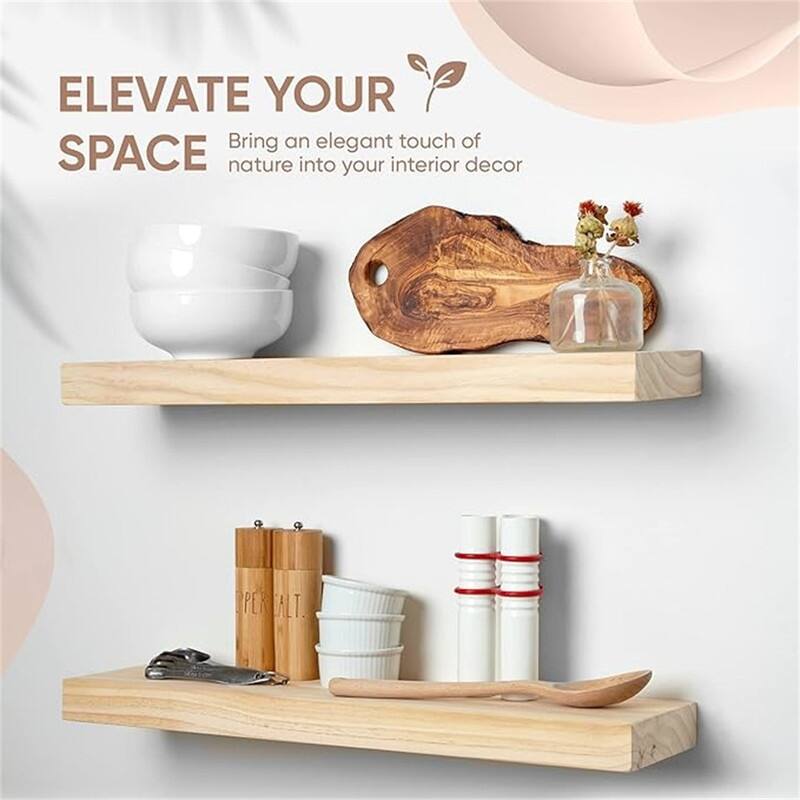 Floating Shelves 24 inch - 6.5"D x 24"W x 1.75"H