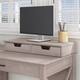 Key West Desktop Organizer with Drawers by Bush Furniture - Washed Gray