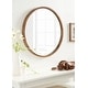 preview thumbnail 3 of 46, Kate and Laurel McLean Round Wood Framed Wall Mirror